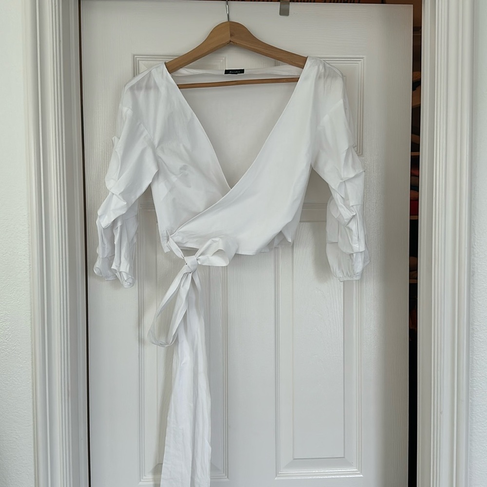 Bardot top white XS